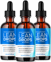 Pharmagetics Lean Drops bottle displayed for daily wellness routine