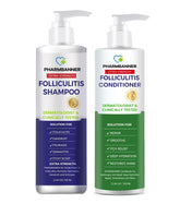PHARMBANNER anti-fungal shampoo bottle with tea tree for clarifying cleanse