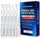 PHARMBANNER Nail Fungus Treatment Pen applying to affected area for targeted care.