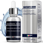 Pharmlitalia Matrixyl 3000 Serum bottle highlights anti wrinkle potential for smoother skin