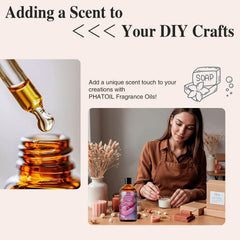 PHATOIL fragrance oil for soap making yields fresh, inviting bars.