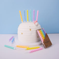 PHD CAKE colorful candles packaging ensures safe delivery