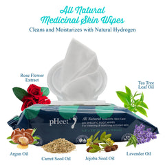 pHeet Foot Wipes pack for convenient daily foot care on the go