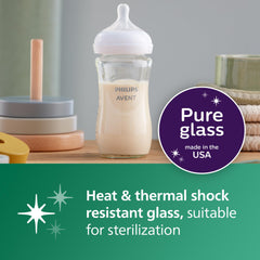 Philips Avent anti-colic valve detail redirects air away.