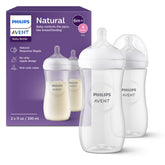 Philips Avent Natural bottle with Flow 4 nipple promotes paced feeding like breastfeeding