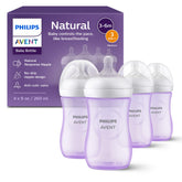 Philips Avent Natural bottle showing the opening and tip for controlled flow