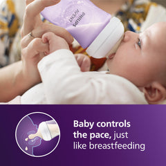 Philips Avent Natural-Response nipple Flow 3 demonstrating medium flow