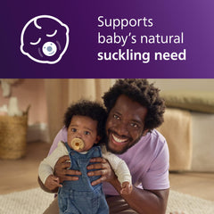 Philips Avent Soothie pacifier yellow pack highlights 4-pack value
