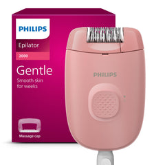 Philips Epilator Series 2000 on lower legs for long-lasting smooth skin