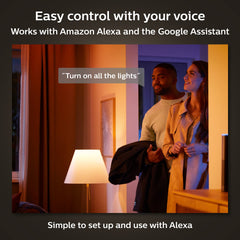 Philips Hue voice control works with Alexa and Google Assistant