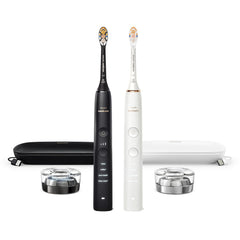 Philips Sonicare DiamondClean connected toothbrush black for a thorough daily clean.