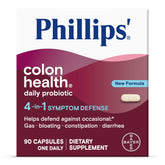 Phillips' Colon Health bottle with capsules supports daily digestive balance.