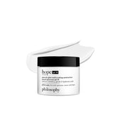 Philosophy Hope in a Jar smooth-glow moisturizer jar close-up highlighting hydrating texture