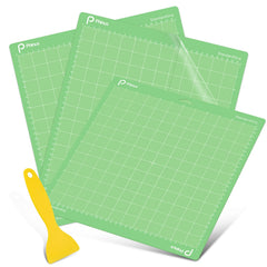 Phinus standard grip mat 12x12 front view showing tight material grip for precise cuts