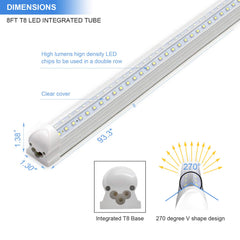Phiwicsh 270-degree V-shape lighting offering wide coverage across work areas