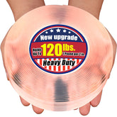PHIXBEAR extra-large tape roll showing strong hold for various surfaces.