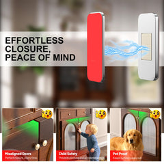 PHIXBEAR neodymium magnets ensure doors close securely and keep dust out.