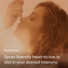 PHLUR Beach Skin Mist in a sunlit beach scene for daily freshness