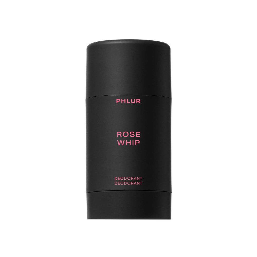 PHLUR Rose Whip deodorant with rose scent for all-day odor control