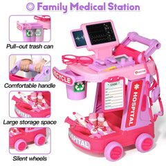 Phobby Doctor Kit pink stethoscope for realistic practice during play