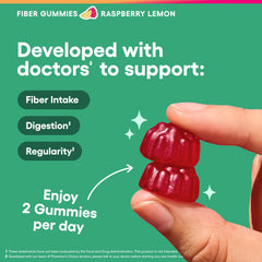 Physician’s Choice Fiber Gummies soft-chewy-texture invites easy fiber intake.