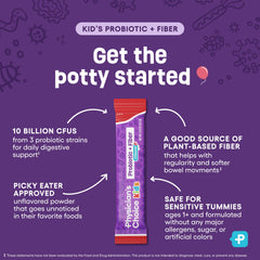 Physician's Choice Kids probiotic fiber packets allergen-free formula