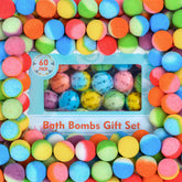PickMora 60-pack bath bombs in varied colors for at-home spa moments.