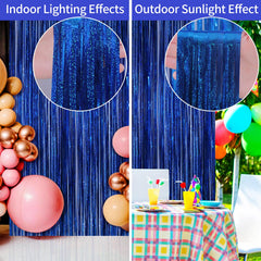 Picoway blue photo booth backdrop for memorable party shots