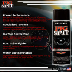 PIG SPIT Original protective shine film guards against dirt and UV