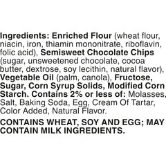 Pillsbury soft baked cookies on the go in a portable pouch, convenient snack.