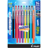 PILOT FriXion ColorSticks lined up in vibrant colors for organized notes.