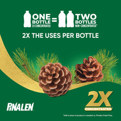 PINALEN 2X Max bathroom surface clean tackles grime and soap scum.