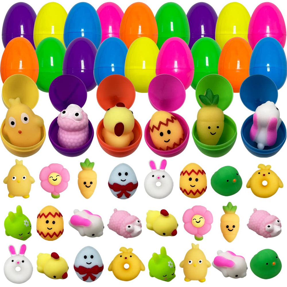 Pinkiwine Easter eggs in six colors ready for colorful egg hunts.