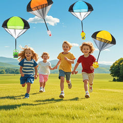 Pinkiwine Easter parachute duck toy adds colorful backyard play.