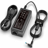 PIOEVTKA HP 65W blue-tip charger ready for reliable laptop power.
