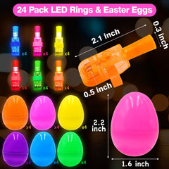 PIONJOY eggs sized 2.2 by 1.6 inches perfect for baskets
