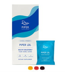 Piper Biosciences Plant Sterols Gummy Supplement front view for easy daily use.
