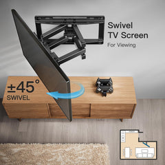 Pipishell tilt feature reduces glare and improves viewing comfort.