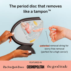 Pixie Disc Applicator: easy, clean insertion tool for smooth placement.