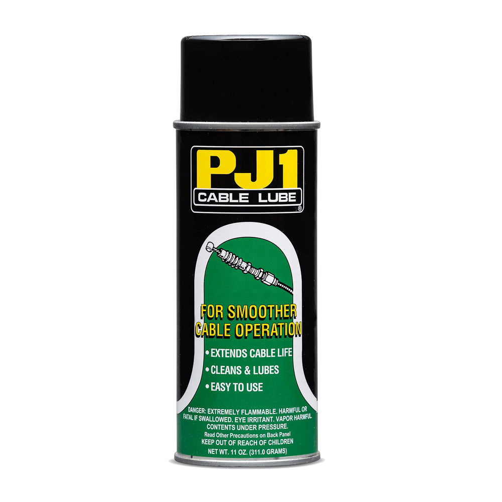 PJ1 Cable Lube bottle pouring to simplify quick lubrication