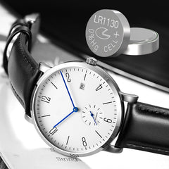 PKCELL LR1130 battery inside a watch for reliable timekeeping