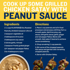 Planters dry roasted peanuts snack bowl, perfect for parties and lunches.