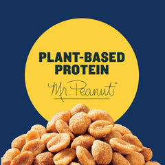 Planters Honey Roasted Peanuts kosher seal highlights quality.