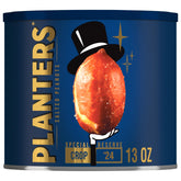 PLANTERS Special Reserve peanuts canister with golden roast aroma for a satisfying snack