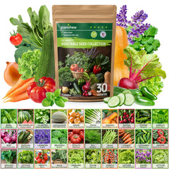 PLANTMEW 30 heirloom seeds pack for diverse home garden benefits