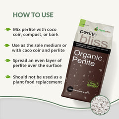 Seed starting tray with Plantonix Perlite Bliss to support even moisture and root growth.