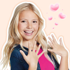 Soft gel kids nails by Plauva for gentle wear