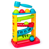 Playkidz Pound-A-Ball Toy showcasing top hammer action for dexterity and engaging play
