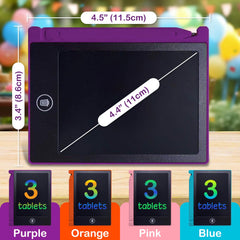 Playtapus on-the-go doodling tablet used during travel and commutes.