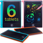 Playtapus pack6 front view LCD tablet for kids, a portable doodle board for on-the-go drawing.